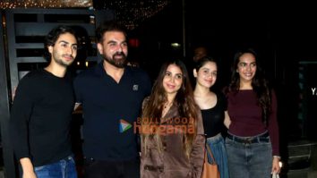 Photos: Arbaaz Khan, Sshura Khan, Arhaan Khan and Jannat Zubair snapped in BKC