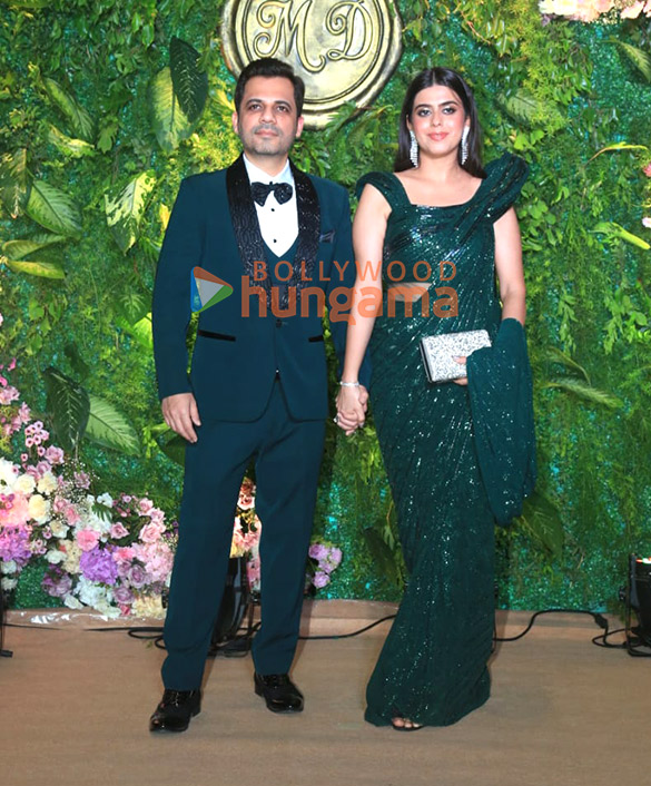 photos farhan akhtar neha dhupia karan johar and others at komal nahtas son mohak nahtas wedding reception 12