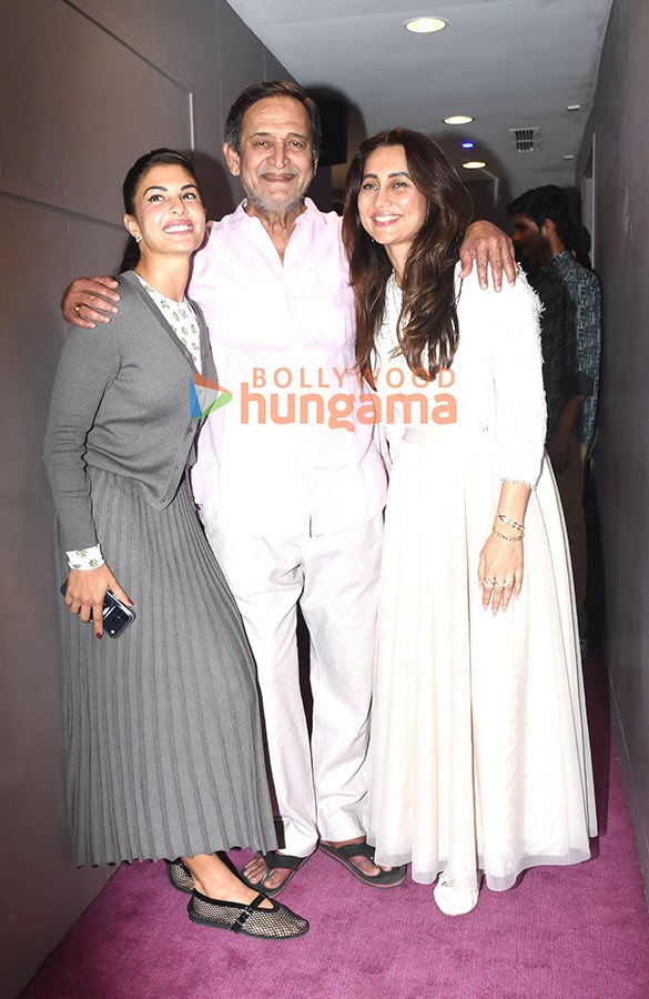 photos jacqueline fernandez saiee manjrekar and others attend mahesh manjrekars hindi play animal 3