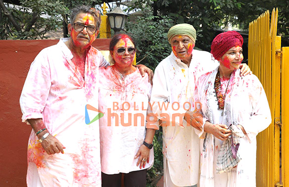 Photos: Javed Akhtar, Shabana Azmi, and others snapped celebrating Holi Photos: Javed Akhtar, Shabana Azmi, and others snapped celebrating Holi