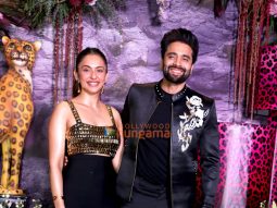 Photos: Rakul Preet Singh, Jackky Bhagnani, Sanjay Dutt, Jackie Shroff, and others grace the birthday celebration of Mohit and Aksha Kamboj’s daughter Mishka Kamboj