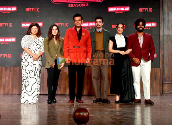 photos ravi kishan naila grrewal kusha kapila others grace the trailer launch of maamla legal hai season 2 9
