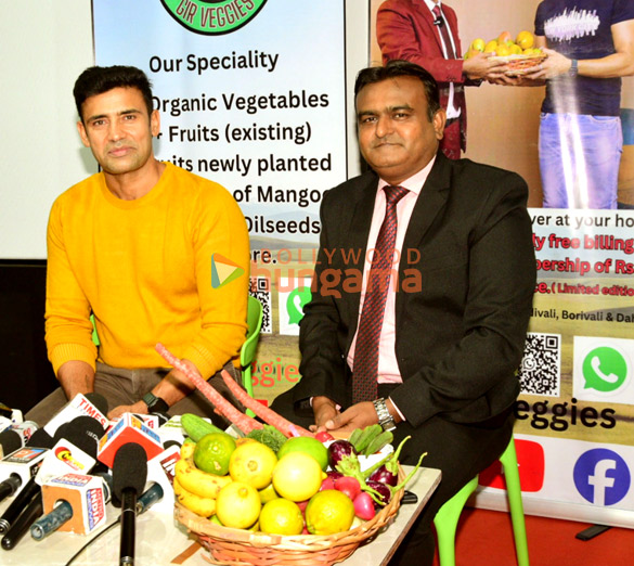Photos: Sangram Singh unveils ‘Gir Veggies’ organic brand in Mumbai