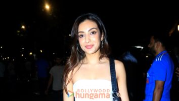 Photos: Varun Dhawan, Sahher Bambba, Triptii Dimri and others snapped at  Wankhede Stadium