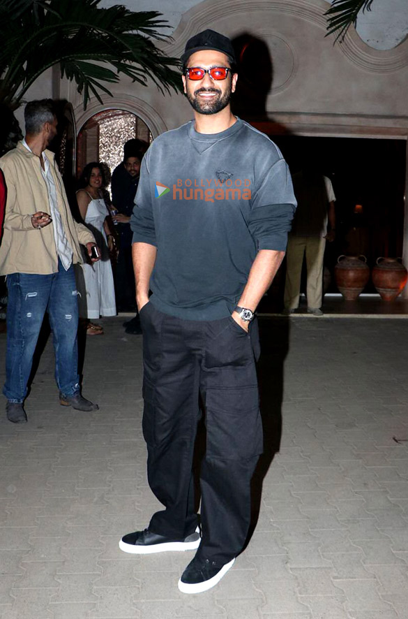 photos vicky kaushal mozez singh guneet monga and others snapped at bastian in bandra 6