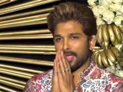 Pushpa wearing flower printed fit so so cool! Allu Arjun