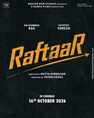 First Look Of The Movie Raftaar