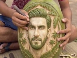 Ranveer Singh’s coconut sculpture art