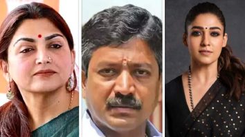 Khushbu Sundar slams AIADMK leader C Ve Shanmugam’s “I want Nayanthara” comment