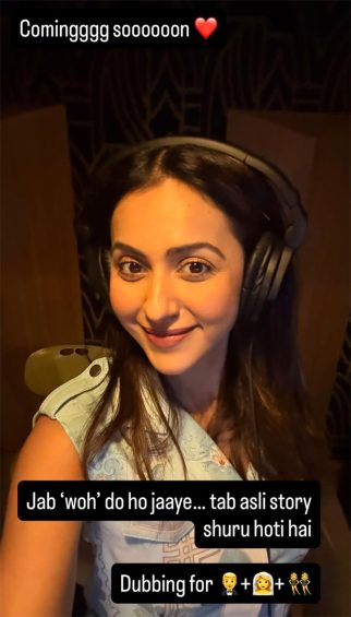 “Jab ‘woh’ do ho jaaye”: Rakul Preet Singh begins dubbing for Pati Patni Aur Woh Doh