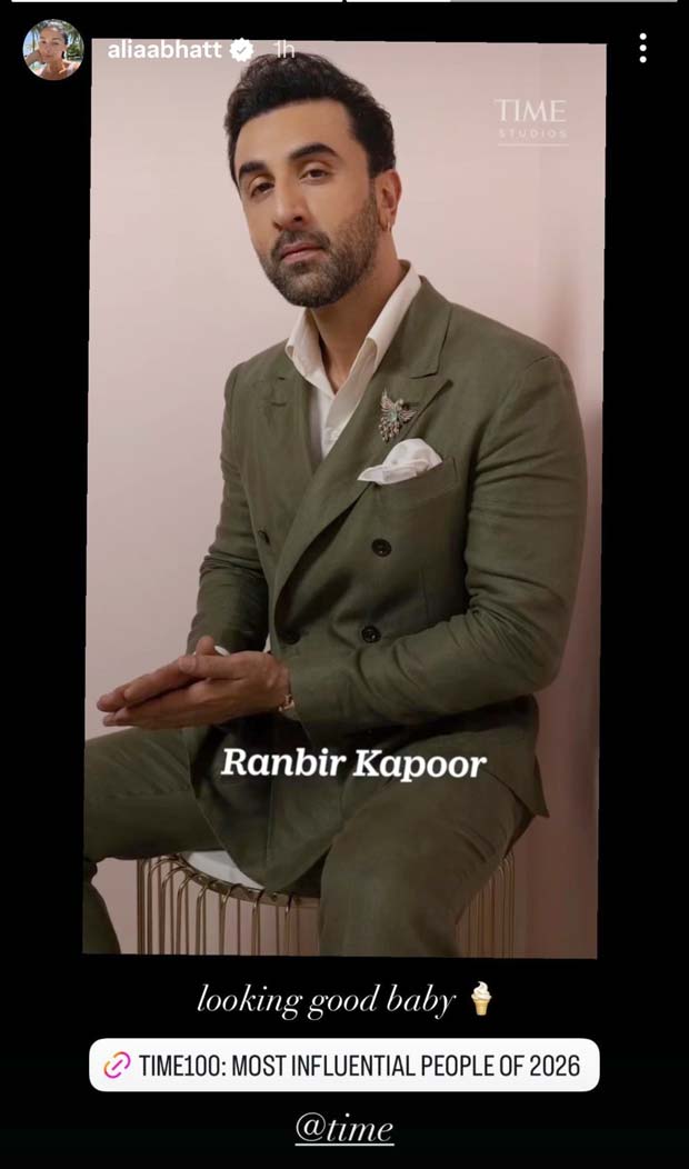 टाइम के 2026 के 100 सबसे प्रभावशाली लोगों में रणबीर कपूर के शामिल होने पर आलिया भट्ट की प्रतिक्रिया; रामायण के निर्माता नमित मल्होत्रा ​​कहते हैं, "बिल्कुल योग्य"