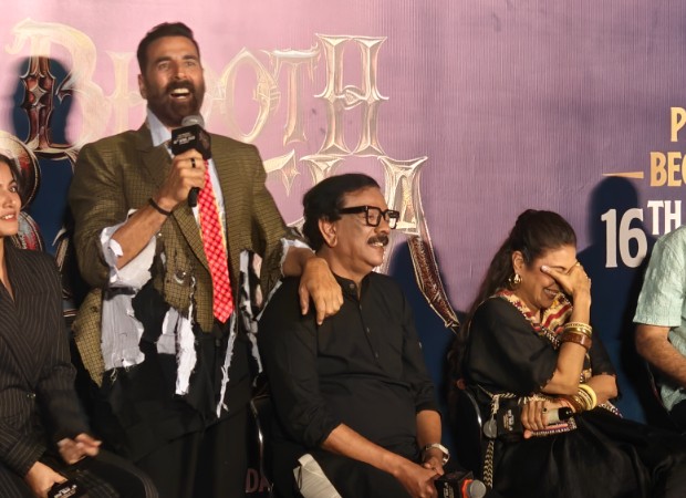 Bhooth Bangla trailer launch: Priyadarshan on what has changed in Akshay Kumar, Tabu since Hera Pheri: "Their hair has reduced!"; Akshay reveals lesser-known fact: "38 years ago, I used to pick up Tabu and attend dance class"