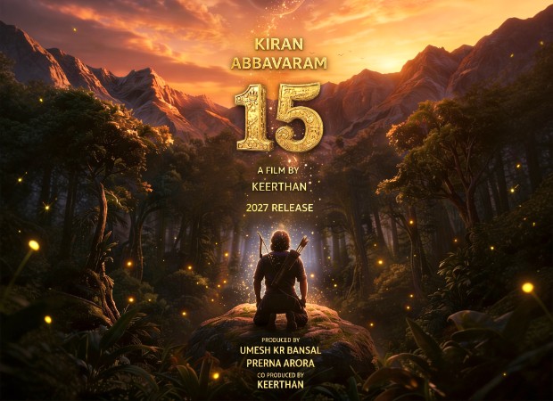 EXCLUSIVE: Kiran Abbavaram 15 teaser poster unveiled; Zee Studios and Prerna Arora back a visually grand mytho-fantasy spectacle