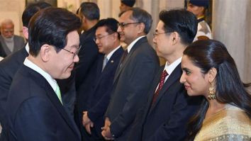 Made In Korea actress Priyanka Mohan attends Rashtrapati Bhavan banquet honouring South Korean President
