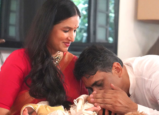 Madhu Mantena and Ira Trivedi name their first child 'Neel Chaitanya Mantena'; share glimpses of Namkaran ceremony