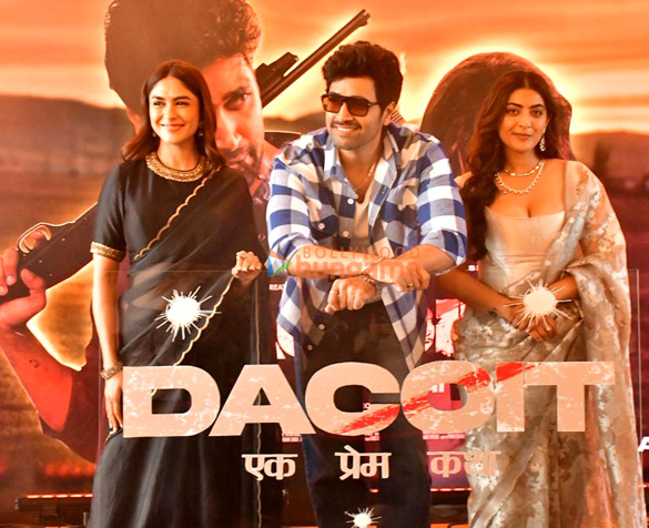 photos adivi sesh mrunal thakur anurag kashyap and zayn marie khan grace the trailer launch of dacoit 3