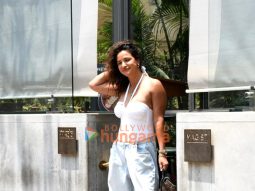 Photos: Aisha Sharma spotted outside a cafe in Bandra