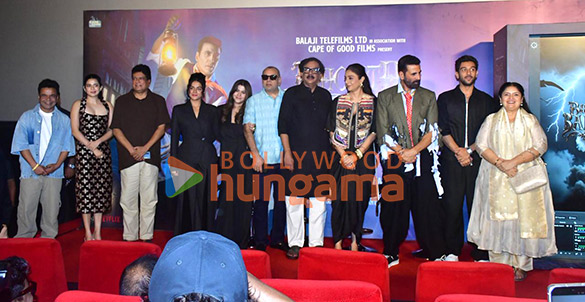 photos akshay kumar wamiqa gabbi tabu and others grace the trailer launch of bhooth bangla 2
