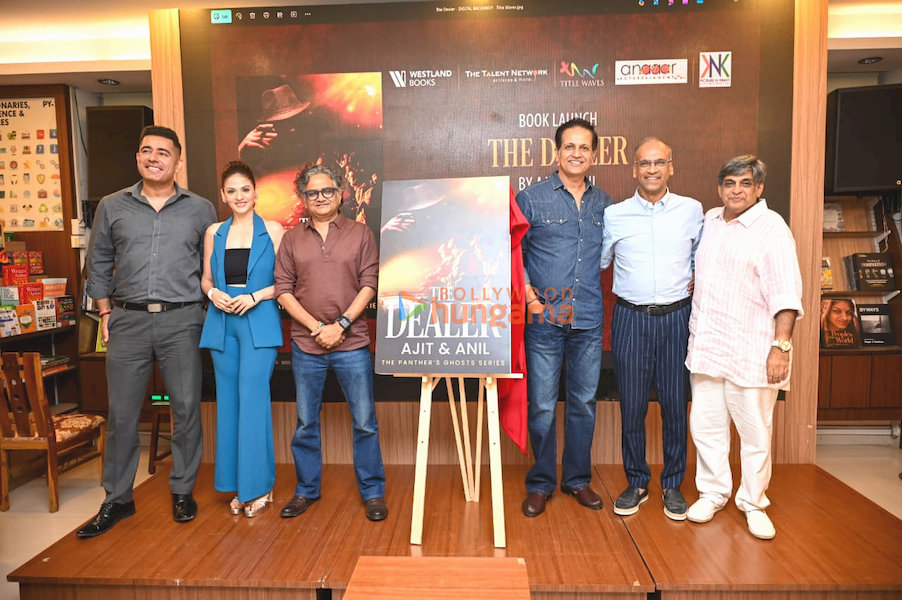 photos gajraj rao and others attend the book launch of ajit anils book the dealer the panthers ghosts series 2