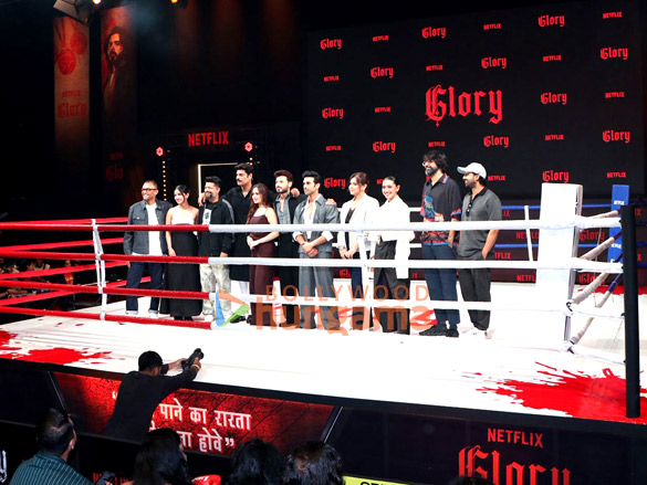 photos pulkit samrat jannat zubair rahmani divyenndu and others grace the trailer launch of glory 2026 10