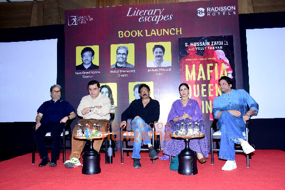 photos ram gopal varma vishal bharadwaj jaideep ahlawat kirti kulhari launch s hussain zaidi velly thevars mafia queens of india 3