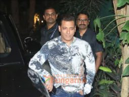 Photos: Salman Khan snapped at a dubbing studio in Bandra
