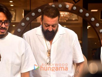 Photos: Sanjay Dutt snapped in Juhu