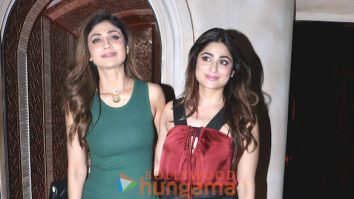 Photos: Shilpa Shetty and Shamita Shetty snapped at Bastian