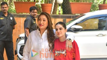 Photos: Uorfi Javed and Sunita Ahuja snapped in Juhu