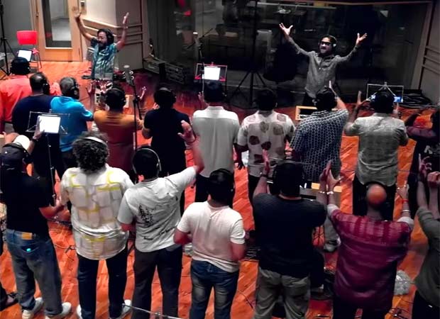 Riteish Deshmukh shares bts look of Raja Shivaji anthem 'Chhatrapati' by Ajay-Atul ahead of release