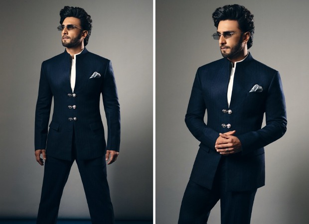 Ranveer Singh dials down the drama, turns up the power in custom Anamika Khanna bandhgala