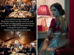 Sanya Malhotra wraps Kashmir schedule of Sundar Poonam, shares BTS glimpses