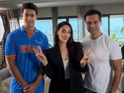Tina Thadani teams up with Shivam Dube for upcoming ad, calls it a “Cool Experience”
