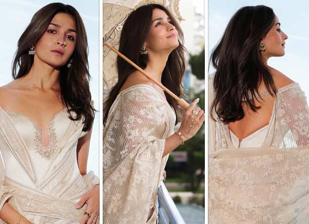 Alia Bhatt just served peak modern Maharani energy in ivory couture look for Bharat Pavilion inauguration at Cannes 2026