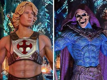 Masters of the Universe begins India promotions with giant He-Man and Skeletor statues at Comic-Con Mumbai Masters of the Universe begins India promotions with giant He-Man and Skeletor statues at Comic-Con Mumbai