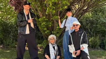 Hrithik Roshan celebrates Mother’s Day with parents and girlfriend Saba Azad in France; says, “We are just a tree loving crazy family”