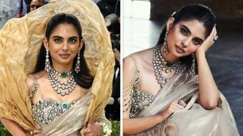Isha Ambani stuns at Met Gala 2026 in an 1,800-carat blouse and sculptural saree by Gaurav Gupta