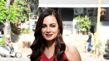 Photos: Dia Mirza snapped outside a restaurant in Bandra