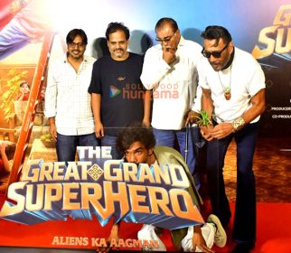 Photos: Jackie Shroff and others attend the trailer launch of The Great Grand Superhero