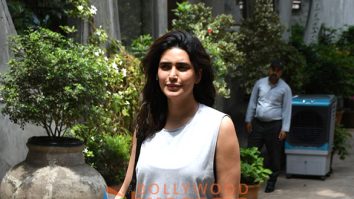 Photos: Karishma Tanna spotted outside a gym in Bandra
