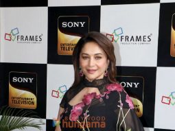 Photos: Maa Behen stars Triptii Dimri, Madhuri Dixit, and Karisma Kapoor snapped at India’s Best Dancer set