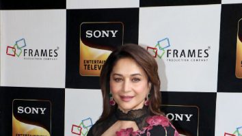 Photos: Maa Behen stars Triptii Dimri, Madhuri Dixit, and Karisma Kapoor snapped at India’s Best Dancer set