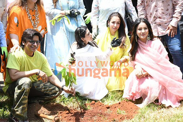 photos malaika arora shehnaaz gill and others flag off tree plantation drive campaign for world environment day 5
