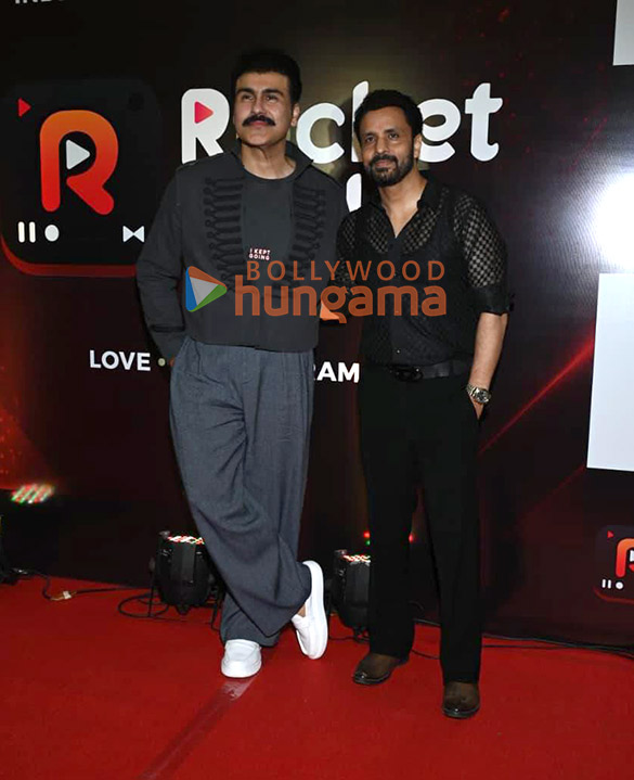 photos sajid nadiadwala poonam pandey rakhi sawant rohit roy and others grace the success party of rocket reels indias premium vertical ott platform 1