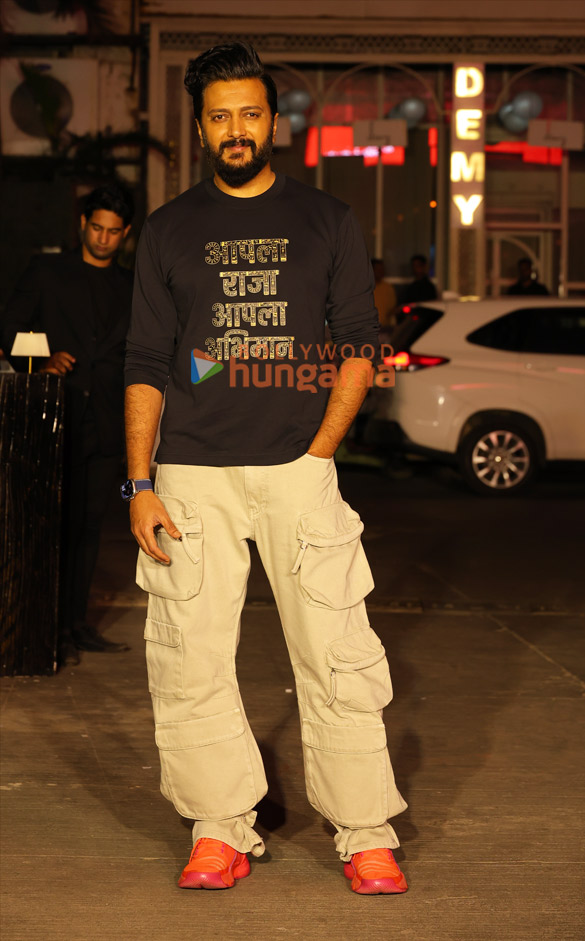 photos salman khan riteish deshmukh genelia deshmukh and others grace the success party of raja shivaji 7