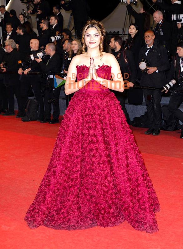 photos sezal sharma walks the red carpet of cannes 2026 as she presents her film hunger game at the bharat pavillion 1