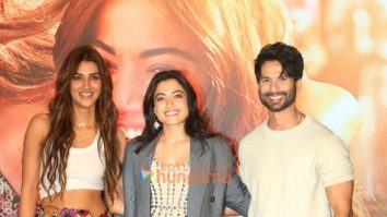 Photos: Shahid Kapoor, Rashmika Mandanna, Kriti Sanon and the team of Cocktail 2 snapped together during the film’s song launch