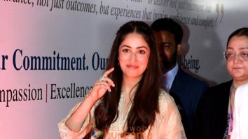 Photos: Yami Gautam Dhar snapped at hospital inauguration ceremony in Santacruz