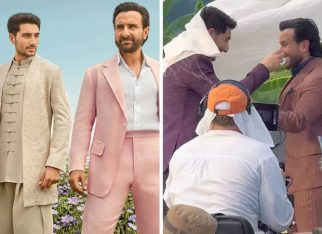 Saif Ali Khan and Ibrahim Ali Khan as the quirky father-son duo crack up in viral BTS video