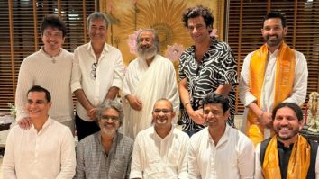 EXCLUSIVE: The INSIDE story of Sajid Nadiadwala, Rajkumar Hirani, Vikrant Massey, Sunil Grover’s heartwarming meet with Gurudev Sri Sri Ravi Shankar in Bengaluru
